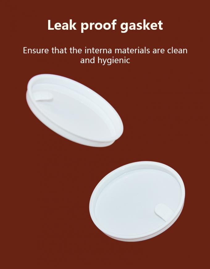 Recyclable Material Face Cream Jar Full Electroplating Process 50g