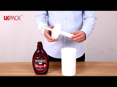 Plastic Sauce Dispenser Pump And Bottle 15ml 30ml