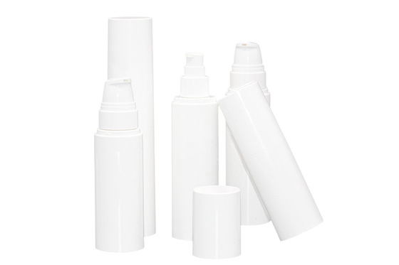 60ml 80ml 100ml 120ml PCR PP Airless Pump Bottles Cosmetic Packaging With Cap