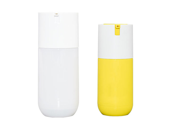 Custom 30ml 50ml PETG Sunscreen Lotion Airless Bottle Cosmetic Skincare Packaging Container