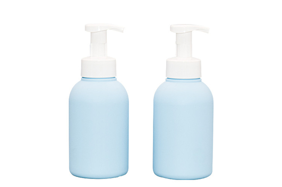 16oz 500ml Foam Pump Bottles Blue Hdpe Pp Hand Wash Packaging