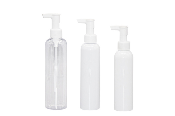 Round Shoulder PET Makeup Remover Bottle Cleansing Oil Packaging 180ml 200ml 300ml