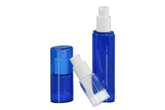 15ml 30ml 50ml Oval Shape Airless Pump Bottles High Transparent PETG Material