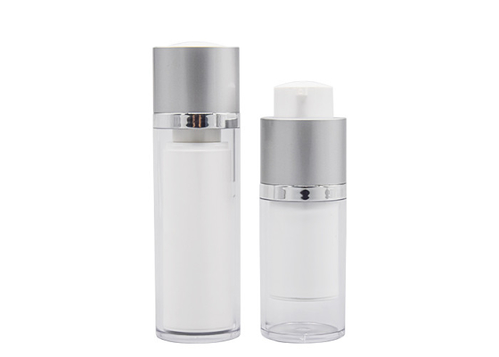 Refillable Airless Pump Bottle Empty Lotion Travel Pump Bottles Dispenser Sample