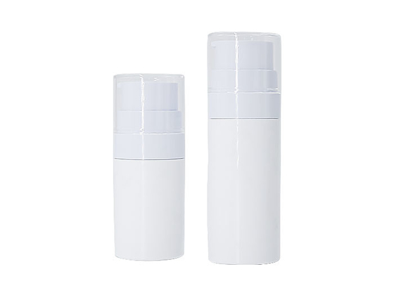 Reusable Airless Pump Bottles For Creams Lotions Refillable System 30ml 50ml