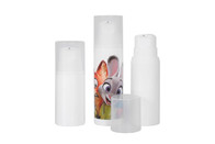 150ml/200ml/250ml Customized Color and logo PP Airless Bottle Cosmetic Packaging Container UKA21