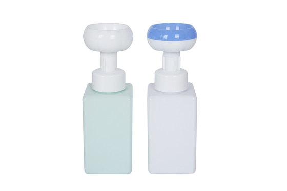 450ml PETG Foam Pump Bottle Flower Shape Skin Care Packaging Shampoo Shower Bottle UKF07