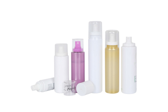 Customized Color 60ml/100ml/120ml/130ml/150ml PET / PETG Spray Pump Bottle Skin Care Packaging UKP02