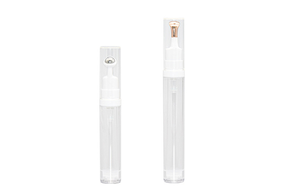 10ml/15ml PETG Roller Ball Eye Cream Airless Pump Bottles PETG Bottle/Cap +PP Middle Segment UKJT088