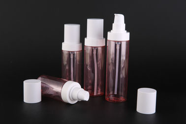 UKLB38 Plastic PET Cosmetic Pump Bottle For Skin Care , Empty Plastic Bottles