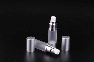 UKMS05 15ml-20ml  Fine diameter High quality AS Cosmetic Airles lotion bottle, Essence bottle