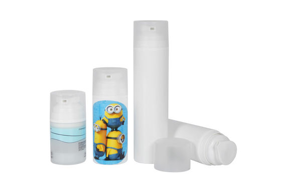 Plastic Lotion Travel Moisturizer Skincare Airless Dispenser Bottles