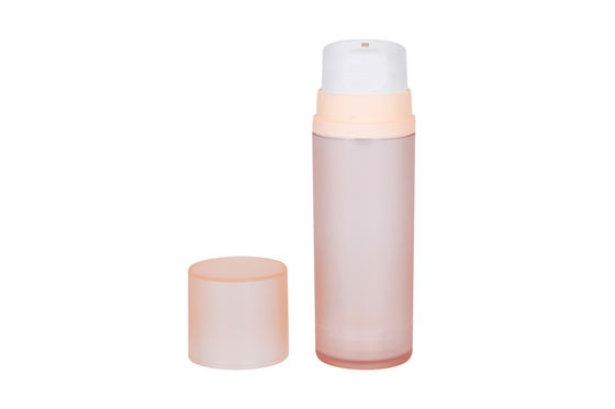 Matte Surface Customized Color AS 50ml 120ml 180ml Airless Pump Bottle for Skin Personal Care Vacuum Bottle UKA23