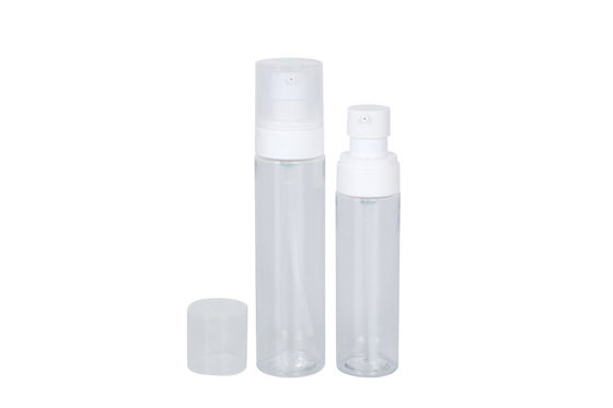 Transparent Plastic 45ml Empty Lotion Bottles With Pump