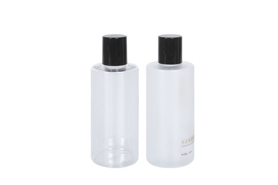 10oz 300ml Black Screw Cap PET Makeup Remover Bottle