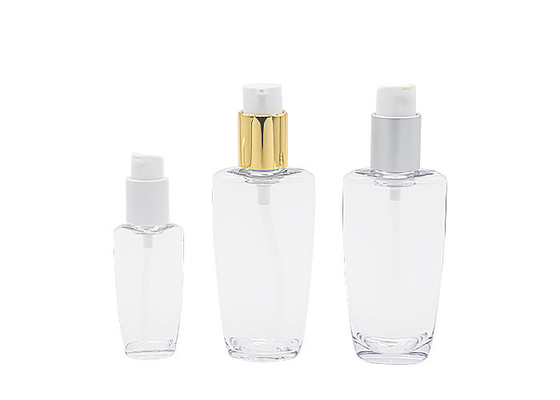 Petg 30ml 100ml Transparent Lotion Bottle Face Cream Makeup Cleansing