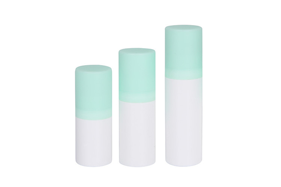 Airless Plastic PP Travel Bottle Set Lotion Cosmetic Packaging 5 / 10 / 15ml