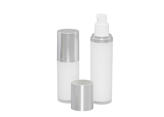 Acrylic airless bottle 15ml  30ml  advanced essence cosmetic packaging airless pump bottle