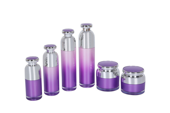 100ml Acrylic Cosmetic Bottles Jars With Skin Care Cream Jar