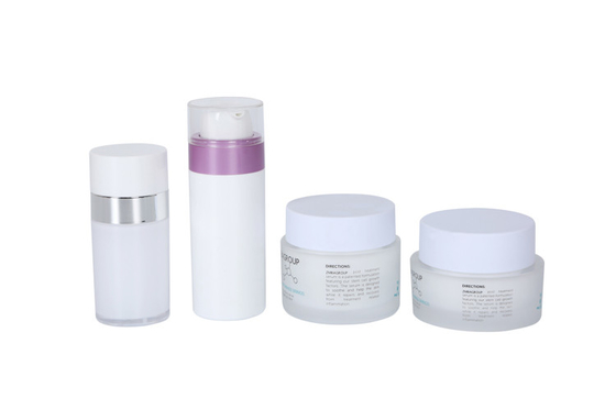 Acrylic Round Skincare Set Lotion Bottle 50g Cream Jar Packaging