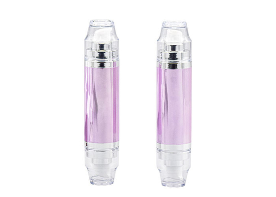 Round AS Airless Bottle Double Ended Cosmetic Packaging 30ML