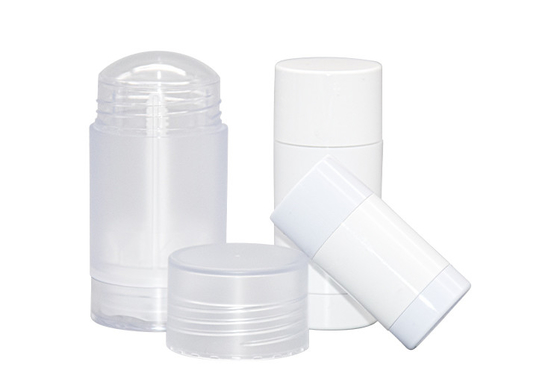 0.2oz - 2.5oz AS Round Clear Deodorant Containers Packaging Tubes 6g 15g 30g 50g 75g