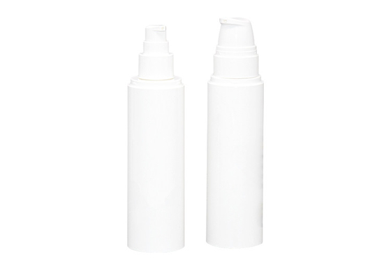 60ml 80ml 100ml 120ml PCR PP Airless Pump Bottles Cosmetic Packaging With Cap