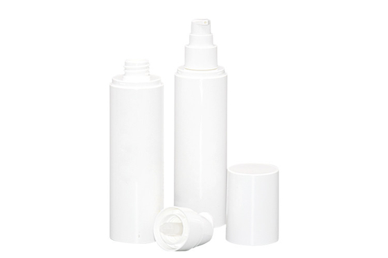 60ml 80ml 100ml 120ml PCR PP Airless Pump Bottles Cosmetic Packaging With Cap