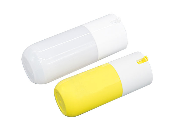 PETG AS Plastic Airless Pump Bottle 30ml 50ml Cosmestic Sunscreen Packaging