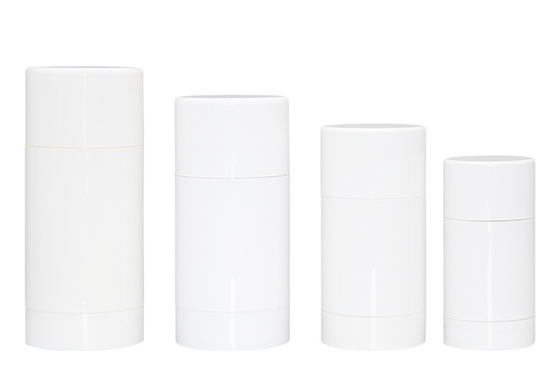 Recyclable Polypropylene Plastic Empty Deodorant Container Twist Up Top Fill 1oz - 3oz
