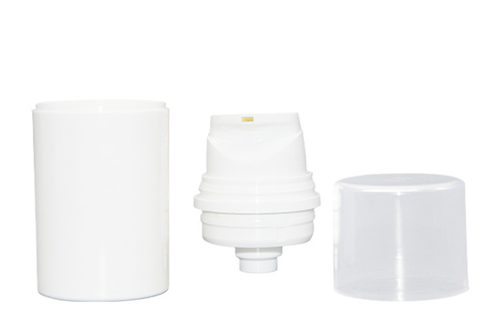 Sustainable Material PP Airless Pump Bottles Packaging 15ml 30ml 50ml 35mm Diameter