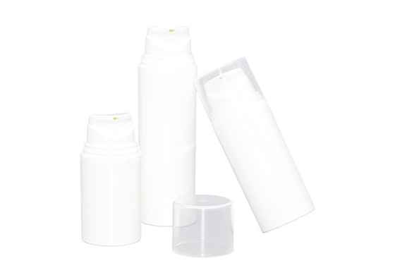 Sustainable Material PP Airless Pump Bottles Packaging 15ml 30ml 50ml 35mm Diameter