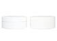 150g Capacity Cosmetic Cream Jars White Screw Cap