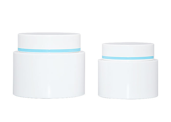 Sustainable Double Wall 50ml 100ml PP Cosmetic Cream Jars Environmental Protection Packaging