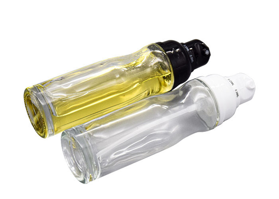 200ml Capacity Glass Cooking Oil Spray Bottle Heavy Material Nonspill