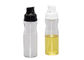 250ml Cooking Spray Oil Bottle Pet Pressed Pump With Cover Protection