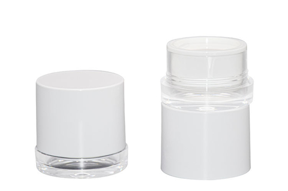 50g Acrylic Face Cream Jar Full Electroplating For Skin Care