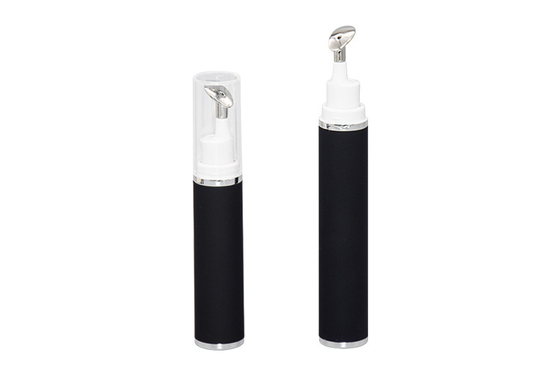 PMMA Eye Serum Airless Bottle 10ml 15ml Zinc Alloy Pump Head Cosmetic Cream Bottle