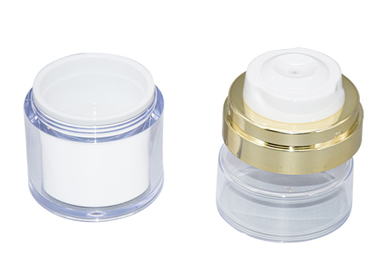 15g 30g 50g Rotary Airless Cream Jar Cosmetic Skincare Vacuum Packaging Container