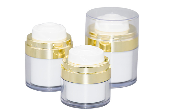 15g 30g 50g Rotary Airless Cream Jar Cosmetic Skincare Vacuum Packaging Container