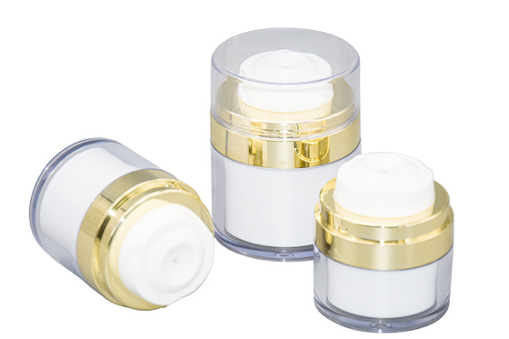 15g 30g 50g Rotary Airless Cream Jar Cosmetic Skincare Vacuum Packaging Container