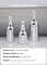 Electroplating Aluminum Acrylic Airless Pump Bottles 30ml 50ml 100ml