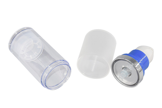 30ml 50ml Single Layer AS Airless Bottles With Pump Cap Cosmetic Packaging