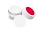 50g Leak Proof Cosmetic Cream Jars Full Electroplating Process