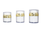 Airless Pump Luxury Cosmetic Cream Jars Packaging UKC59 15g 30g 50g