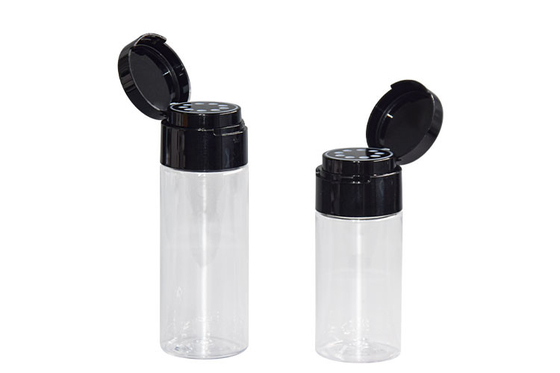 100g 150g PETG Cosmetic Pump Bottle Mens Skincare Packaging For Talcum Loose Powders