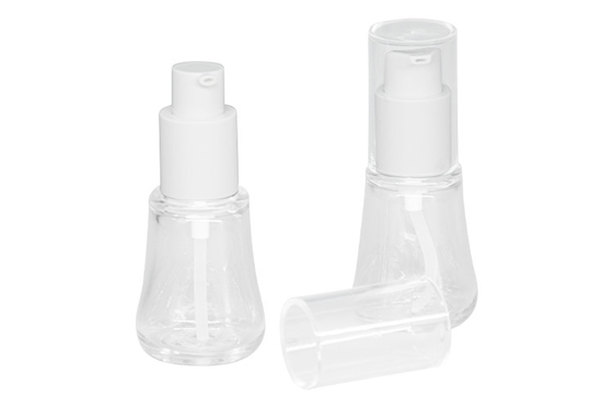 Empty Lotion Pump Bottles 30ml PETG PCR Packaging For Essence  Creams