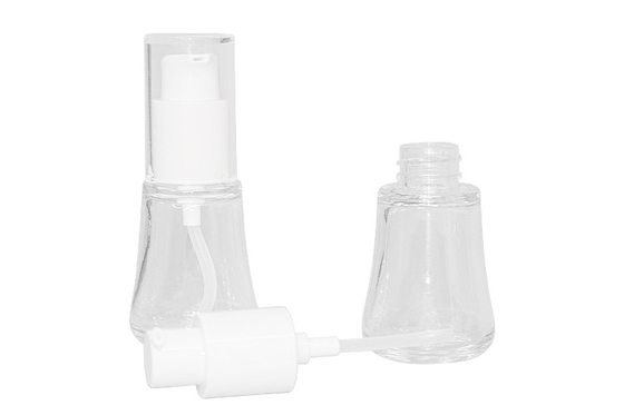 Empty Lotion Pump Bottles 30ml PETG PCR Packaging For Essence  Creams