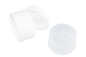 100g PP Plastic Cream Jar With Flip Top Cap And Aluminium Foil Magnet Scoop In