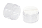 100g PET PCR Material Cosmetic Cream Jars With Digging Spoon Spatula
